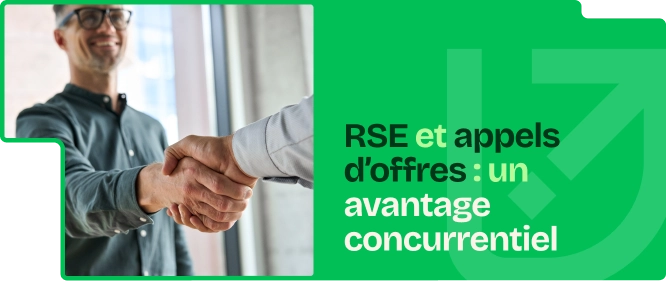 Poignée de main entre deux professionnels illustrant la RSE comme levier de différenciation dans les appels d’offres